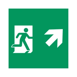 Фото #1 товара Пиктограмма EMGP-MARK-MA-RUP (Человек, Вверх-Вправо) (Arlight, Пластик)