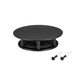 Фото #1 товара Крепление MOONLIGHT-BASE-ROUND-D25-S Black (Arlight, Металл)