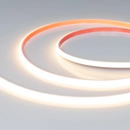 Фото #1 товара Светодиодная лента герметичная COB-PSW-X480-8mm 24V Warm3000 (6 W/m, IP67, TWP100, 5m) (Arlight, CRI>90)