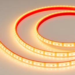 Фото #1 товара Светодиодная лента герметичная RTW-PFS-A120-11mm 12V Yellow (9.6 W/m, IP68, 2835, 5m) (Arlight, -)
