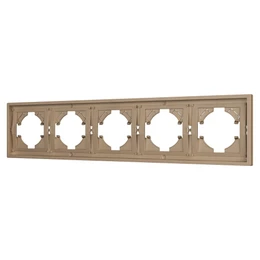 Фото #1 товара Рамка пластиковая FRM-TENDO-PL-5-GD (Arlight, -)