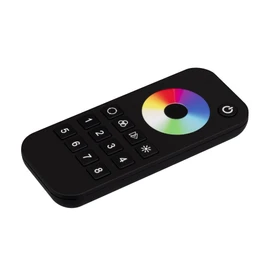 Фото #1 товара INTELLIGENT ARLIGHT Пульт SMART-SPI-801-52-8SC-RGBW-SUF Black (3V, 2.4G) (IARL, IP20 Пластик, 5 лет)