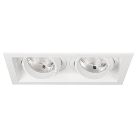 Фото #1 товара Светильник MS-VORTEX-BUILT-S250x140-2x30W Day4000 (WH-WH, 17 deg, 230V) (Arlight, IP20 Металл, 5 лет)