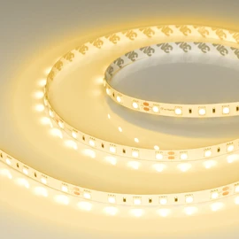 Фото #1 товара Светодиодная лента RT-B60-10mm 24V Yellow (14.4 W/m, IP20, 5060, 5m) (Arlight, 14.4 Вт/м, IP20)