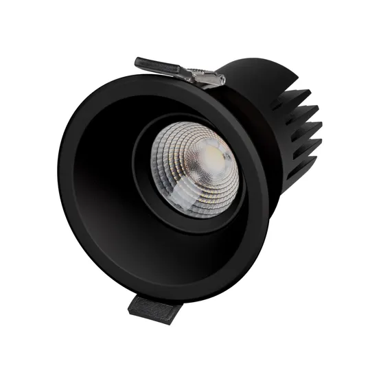Фото #1 товара Светильник MS-FLOW-BUILT-R85-6W Warm3000 (BK, 38 deg, 230V) (Arlight, IP20 Металл, 5 лет)
