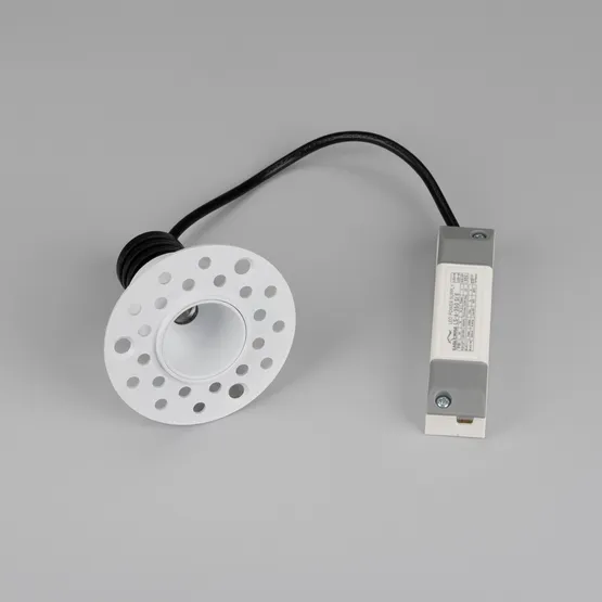 Фото #4 товара Светильник MS-INVISIO-TRIMLESS-R35-5W Day4000 (WH-WH, 36 deg, 230V) (Arlight, IP54 Металл, 5 лет)