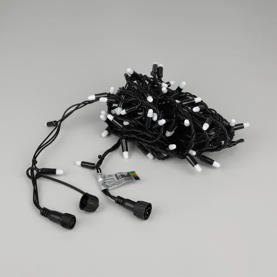 Фото #5 товара Светодиодная гирлянда ARD-STRING-CLASSIC-10000-BLACK-100LED-MILK-LIVE RGB-DMX (24V, 10W) (Ardecoled, IP65)