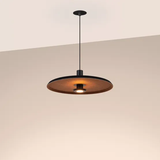 Фото #4 товара Светильник SP-KOTARO-R450-12W Warm2700 (BK-CF, 36 deg, 230V, TRIAC) (Arlight, IP20)