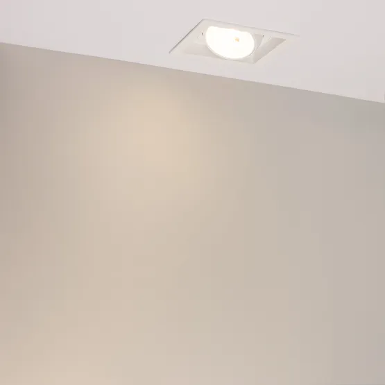 Фото #2 товара Светильник MS-VORTEX-BUILT-S140x140-30W Warm3000 (WH-WH, 30 deg, 230V) (Arlight, IP20 Металл, 5 лет)