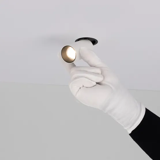 Фото #4 товара Светильник SP-NUANCE-TRIMLESS-PULL-R35-7W Day4000 (WH, 36 deg, 230V) (Arlight, IP40 Металл, 5 лет)