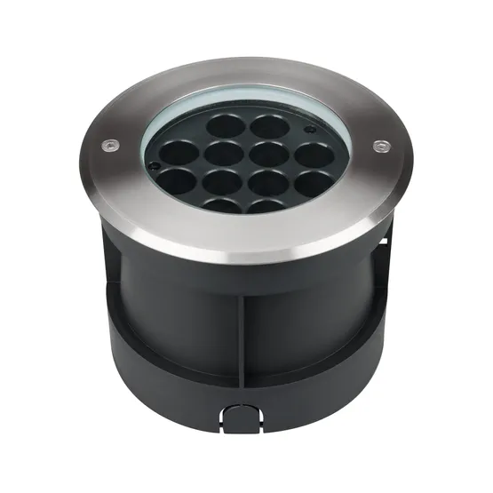 Фото #1 товара Светильник LTD-DAFNA-GROUND-R180-25W Warm3000 (SL, 10 deg, 230V) (Arlight, IP67 Металл, 5 лет)