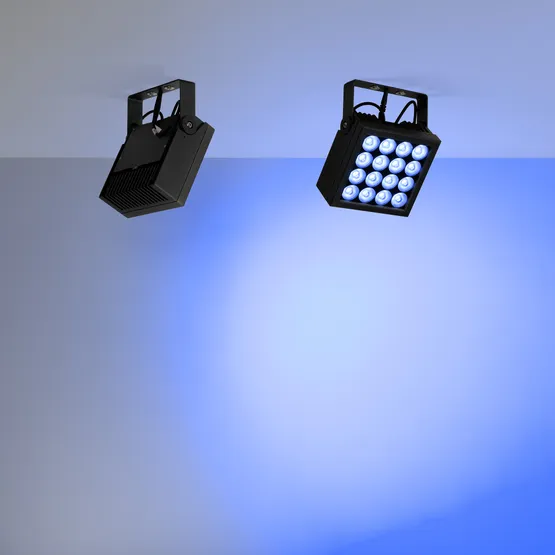 Фото #5 товара Прожектор KT-BLOCK-S220x220-50W RGBW-Day (Графит, 60 deg, 24V, DMX512) (Arlight, IP66 Металл, 3 года)