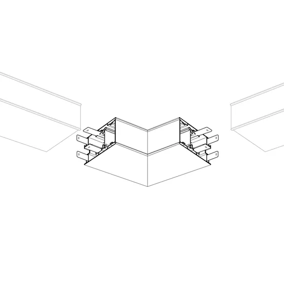 Фото #2 товара Угол S2-LINE-4067-L90N внутренний (Arlight, Металл)