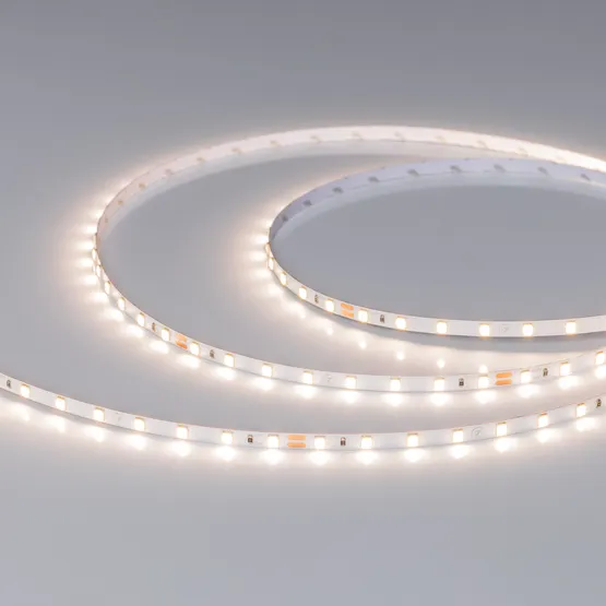 Фото #1 товара Светодиодная лента RT-A80-5mm 24V Day4000 (5 W/m, IP20, 5m) (Arlight, Открытый)