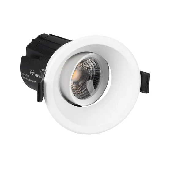 Фото #6 товара Светильник MS-FLOW-BUILT-R85-12W Warm3000 (WH, 15 deg, 230V) (Arlight, IP20 Металл, 5 лет)