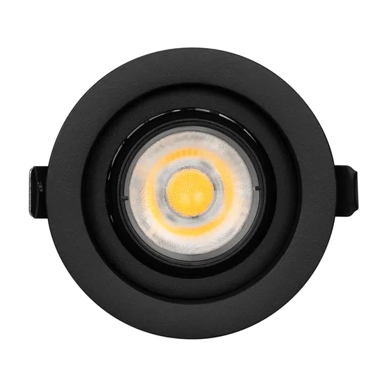 Фото #2 товара Светильник MS-VORTEX-BUILT-R90-12W Day4000 (BK-BK, 40 deg, 230V) (Arlight, IP20 Металл, 5 лет)