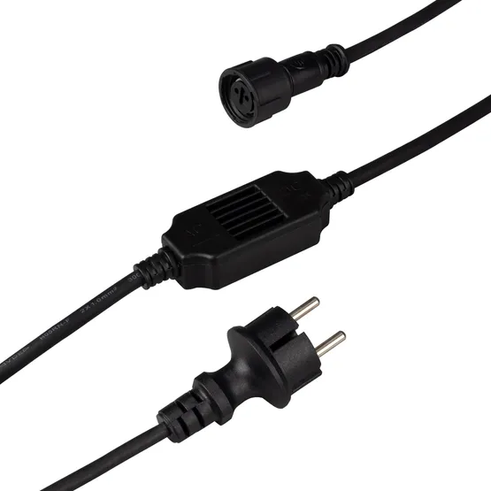 Фото товара Шнур питания ARD-PRO-1.5M Black (230V, 2A) (Ardecoled, Закрытый)