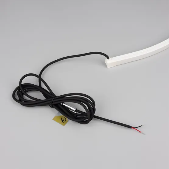 Фото #2 товара Светодиодная лента герметичная NOVA-TOP-PU-A120-16x15mm 24V Warm3500 (10 W/m, IP68, 3m, wire x1) (Arlight, Полиуретан)