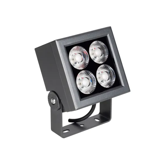Фото #1 товара Светильник ALT-BLOCK-S130x130-15W Warm3000 (GR, 60 deg, 230V) (Arlight, IP66 Металл, 3 года)
