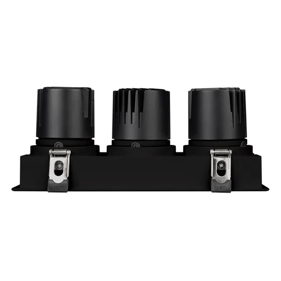 Фото #6 товара Светильник MS-FLOW-BUILT-S230x85-3x12W Warm3000 (BK, 38 deg, 230V) (Arlight, IP20 Металл, 5 лет)