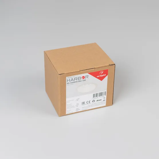 Фото #6 товара Светильник MS-HARBOR-R82-10W Warm2700 (WH, 36 deg, 230V) (Arlight, IP20 Металл, 5 лет)