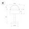 Минифото #10 товара Светильник настольный SP-TRAFO-1.5W Warm2700 (Серый, 120 deg, 5V) (Arlight, IP54 Пластик, 2 года)