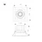 Минифото #2 товара Светильник MS-VORTEX-BUILT-S140x140-30W Warm3000 (BK-BK, 30 deg, 230V) (Arlight, IP20 Металл, 5 лет)