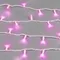 Минифото #2 товара Светодиодная гирлянда ARD-STRING-CLASSIC-10000-WHITE-100LED-FLASH PINK (230V, 7W) (Ardecoled, IP65)
