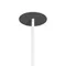 Минифото #1 товара Вывод провода питания для натяжного потолка SPX-CAP-STRETCH-R64-C6.5 (RAL7024) (Arlight, Металл)